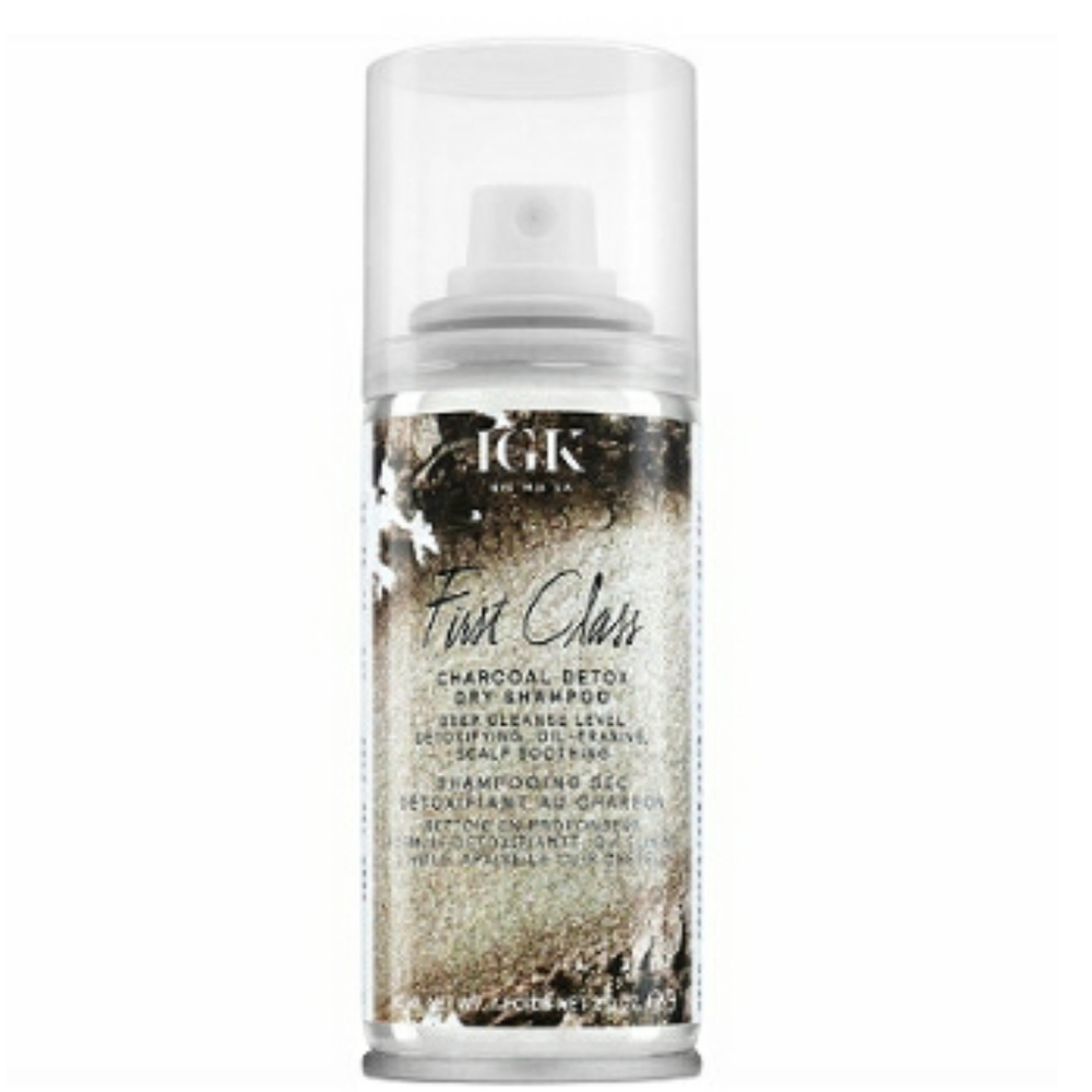 IGK FIRST CLASS CHARCOAL DETOX DRY SHAMPOO.